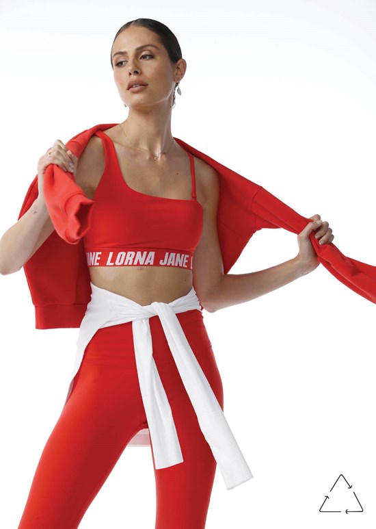 Lorna Jane, Intimates & Sleepwear, Lorna Jane Aloe Vera Compress Compact  Sports Bra Satsuma Xs